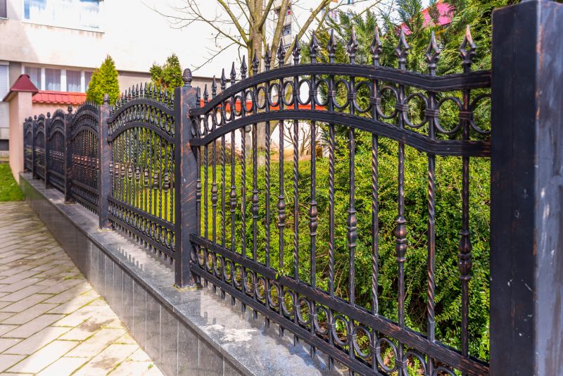 Elegant Metal Fence