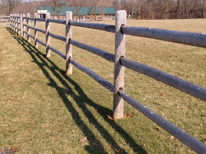 Fence Setup in Fall